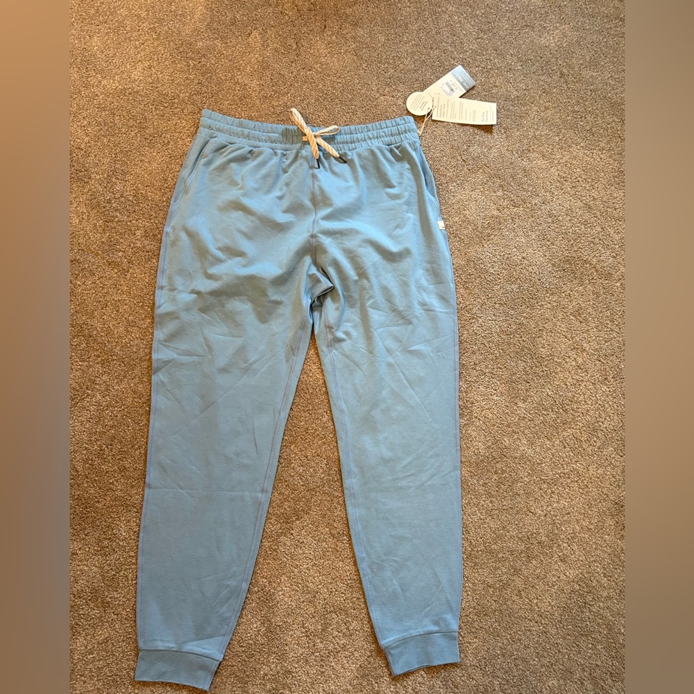 Vuori Light Blue Performance Jogger